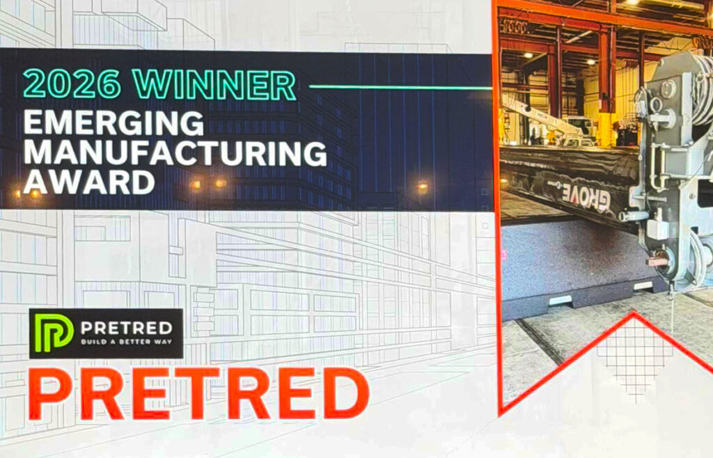 Pretred - Emerging Manufacturer Award Winner